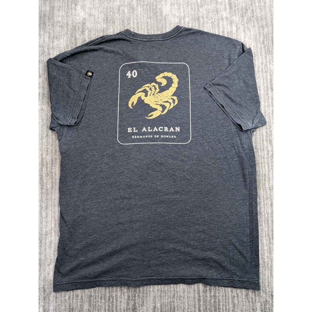 Howler Brothers Bros El Alacran Scorpion T-Shirt Shirt Mens XL Vintage Rare